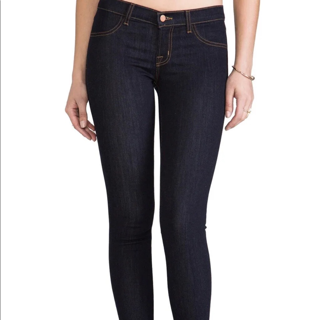 J Brand 910 Skinny Ankle LowRise Stretch Jeans In Ink